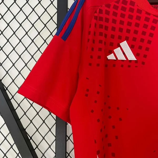2024 Chile National Team Home Football Shirt 1:1 Thai Quality