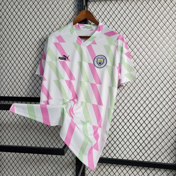 2023/2024 Manchester City white training suit