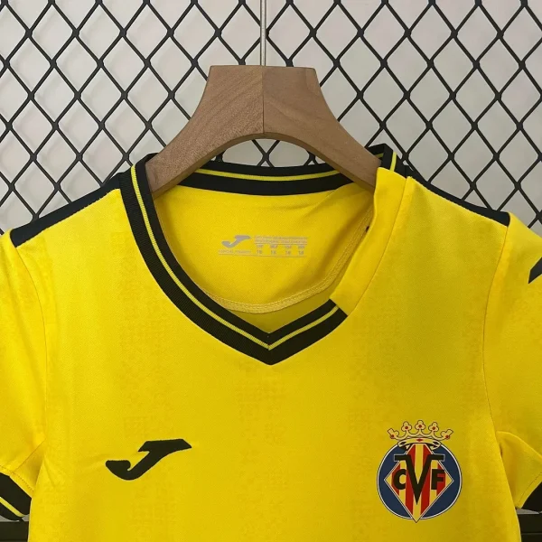 2024/2025 Villarreal Home Football Shirt 1:1 Thai Quality Kids Size