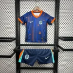 2024 Netherlands National Team Away Football Shirt 1:1 Thai Quality Kids Size