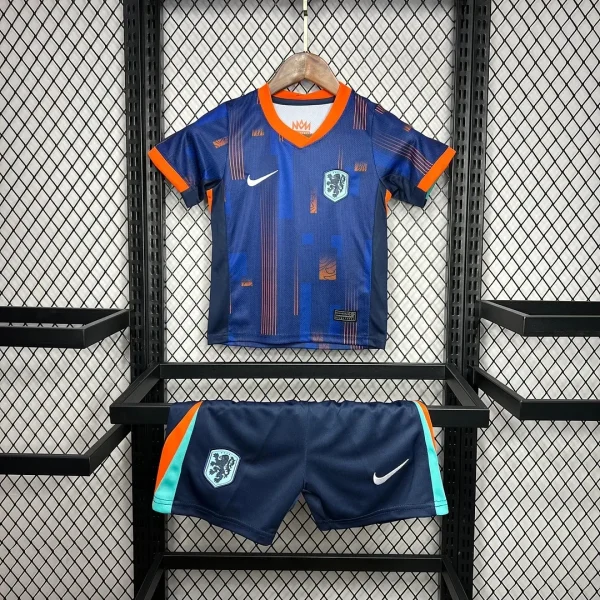 2024 Netherlands National Team Away Football Shirt 1:1 Thai Quality Kids Size
