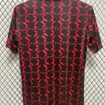 2024/2025 Manchester United Pre-Match Training Suit Red Football Shirt 1:1 Thai Quality