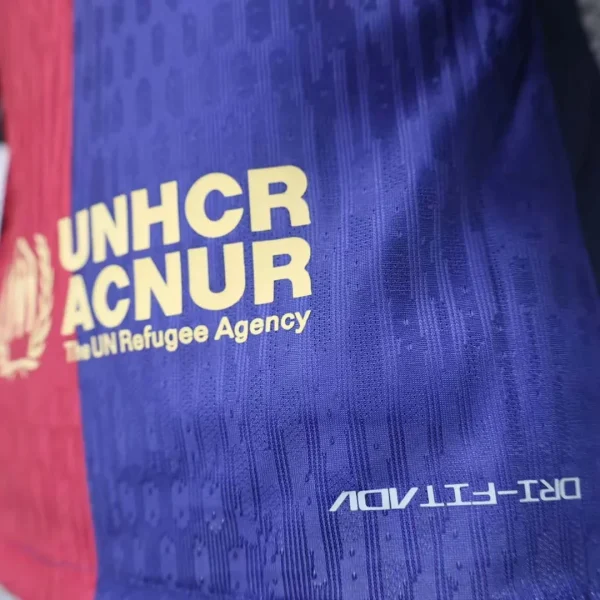 2024/2025 Player Version Barcelona Home Football Shirt 1:1 Thai Quality (With Sponsor)