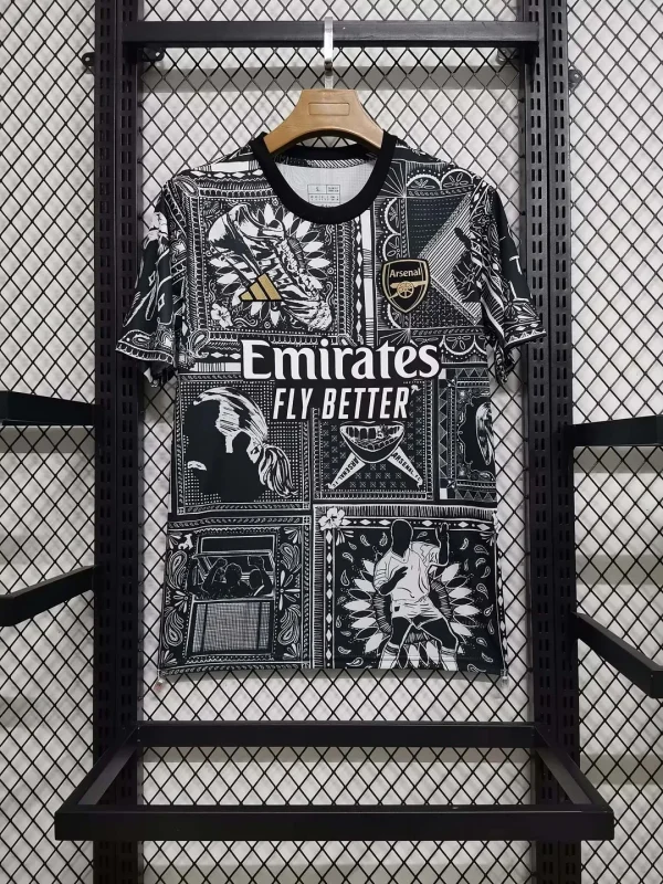 2023/2024 Arsenal Graffiti Version Soccer Jersey