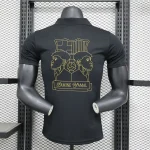 2024/2025 Player Version Barcelona Yamal Kopa Award Commemorative Edition Black Football Shirt 1:1 Thai Quality