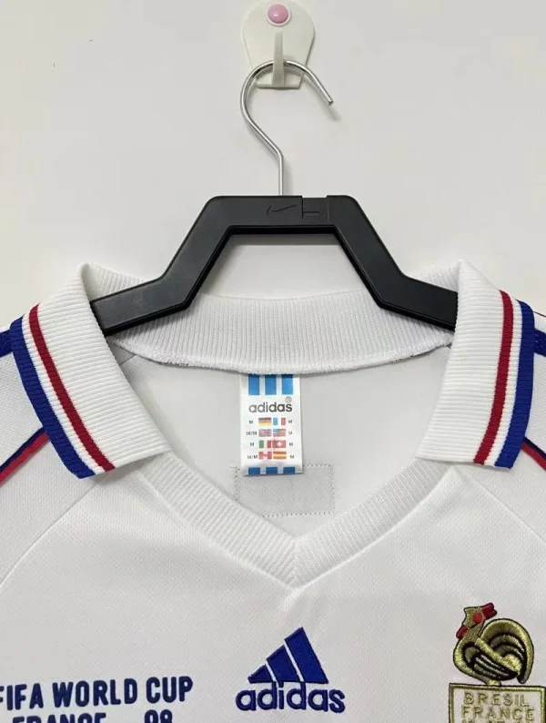 1998 Retro France Away Football Shirt