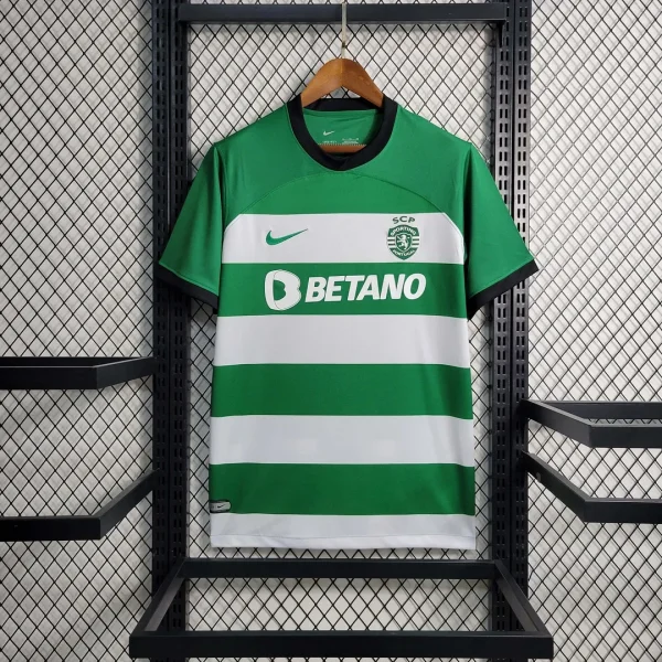 2023/2024 Sporting Lisbon Home Football Shirt 1:1 Thai Quality