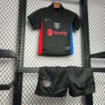 2024/2025 Barcelona Away Football Shirt 1:1 Thai Quality Kids Size (with sponsor)