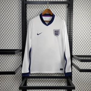 2024 Long Sleeve England Home Football Shirt 1:1 Thai Quality
