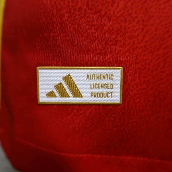 3d48b0c6890ddd7fbd741dcfbc7534ea_1080x.webp 2024 Player Version Spain National Team Home Long Sleeve Football Shirt 1:1 Thai quality