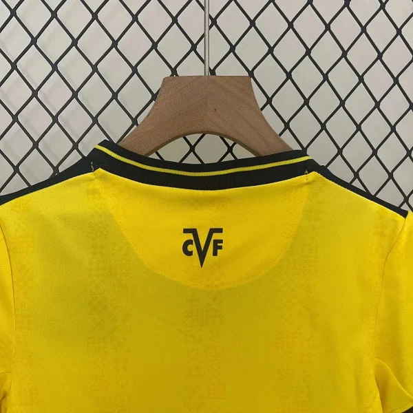2024/2025 Villarreal Home Football Shirt 1:1 Thai Quality Kids Size