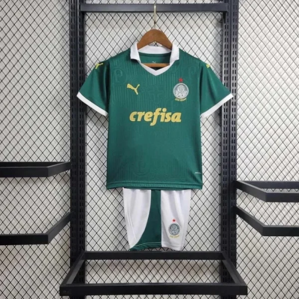 2024/2025 Palmeiras Home football Jersey 1:1 Thai Quality Kids Size