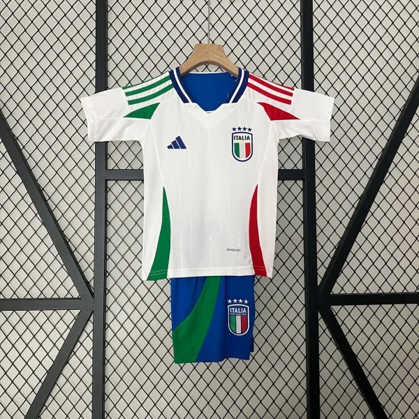 2024 Italy National Team Away Soccer Shirt 1:1 Thai Quality Kids Size