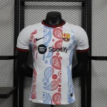 2024/2025 Player Version Barcelona Special Edition White Football Shirt 1:1 Thai Quality