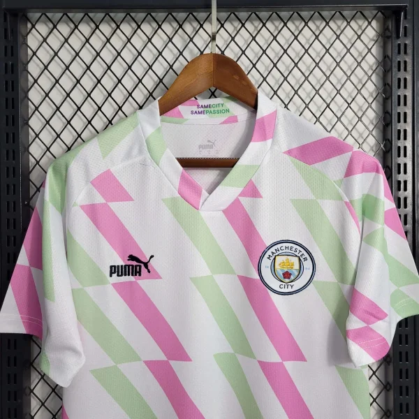 2023/2024 Manchester City white training suit
