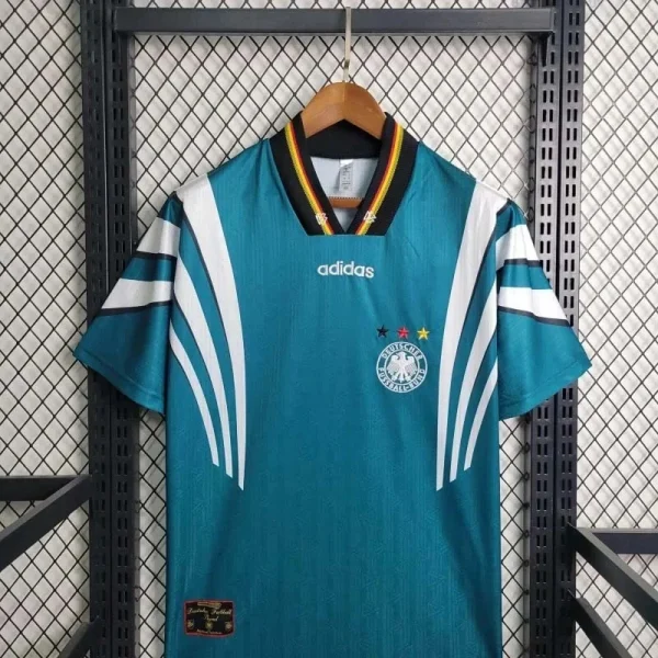 1996 Retro Germany Away Soccer Jersey 1:1 Thai Quality