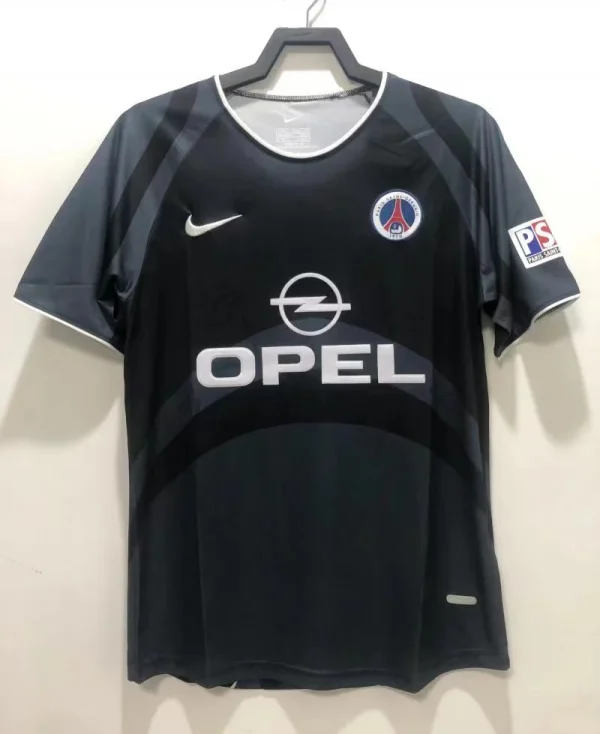 2001 Retro Psg Paris Saint-Germain Third Away Game Football Shirt