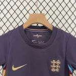 2024 England Away Football Shirt 1:1 Thai Quality Kids Size