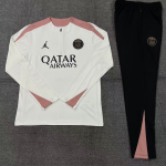2024/2025 Psg Paris Saint-Germain Half-Pull Training White Set 1:1 Thai Quality
