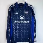 2024/2025 Manchester United Away Long Sleeve Football Shirt 1:1 Thai Quality