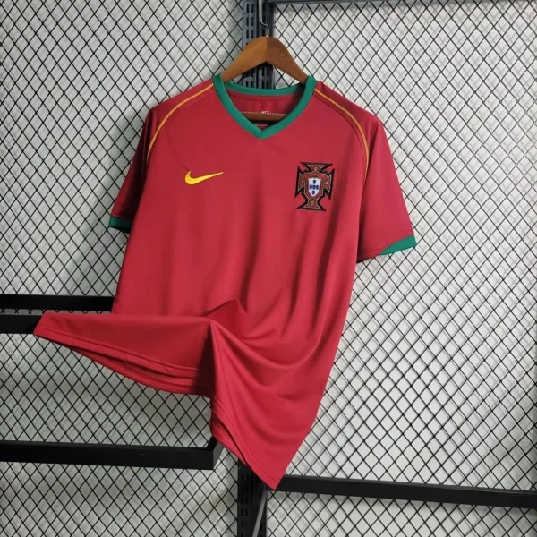 2006 Retro Portugal Home Football Shirt 1:1 Thai Quality