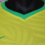 2023 Player Version Brazil Home Soccer Jersey
