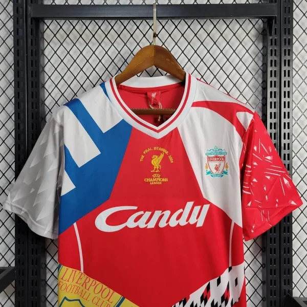 Retro Liverpool Hybrid Commemorative Edition Football Shirt 1:1 Thai Quality