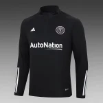 2023/2024 Inter Miami Half-Pull Training Suit black Soccer Jersey 1:1 Thai Quality