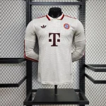 2024/2025 Player Version Bayern Munich Third Away Long Sleeve Football Shirt 1:1 Thai Quality