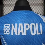 2024/2025 Player Version Napoli Pre-Match Training Suit Soccer Jersey 1:1 Thai Quality