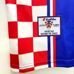 1998 Retro Croatia Away Soccer Shirt