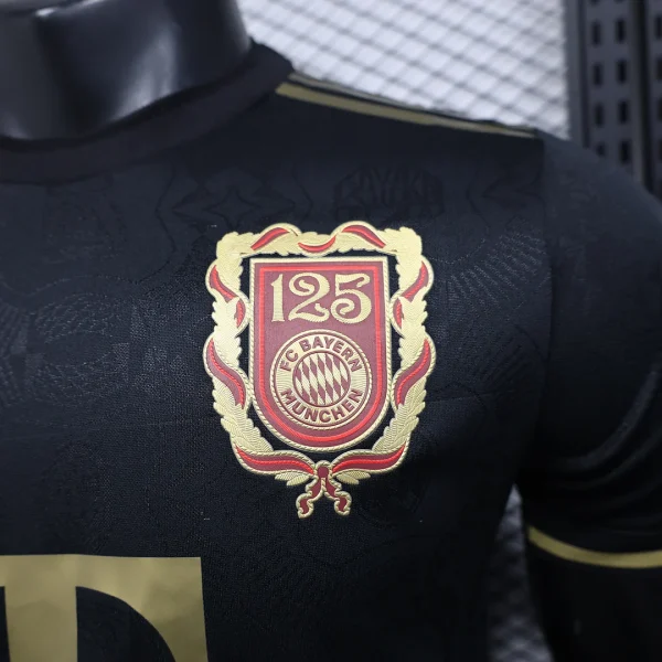 2025/2026 Player Version Bayern Munich 125th Anniversary Edition Black Football Shirt 1:1 Thai Quality