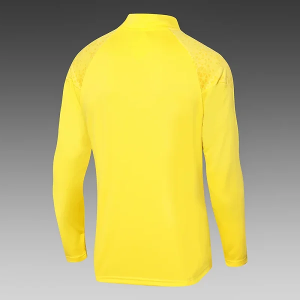 2023/2024 Dortmund Half-Pull Training Suit Yellow Football Shirt