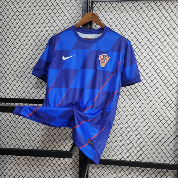 2024 Croatia National Team Away Football Shirt 1:1 Thai Quality