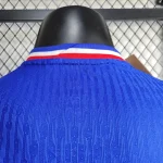 2024 Player Version Long Sleeve France Home  Football Shirt 1:1 Thai Quality
