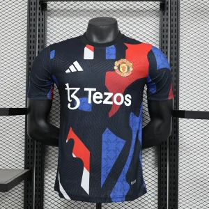 2024/2025 Player Version Manchester United Pre-Match Training Suit Football Shirt 1:1 Thai Quality