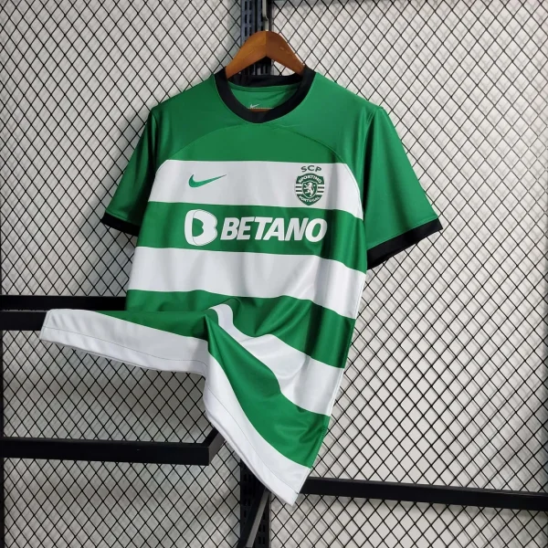 2023/2024 Sporting Lisbon Home Football Shirt 1:1 Thai Quality