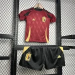 2024 Belgium National Team Home Football Shirt 1:1 Thai Quality Kids Size