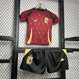 2024 Belgium National Team Home Football Shirt 1:1 Thai Quality Kids Size