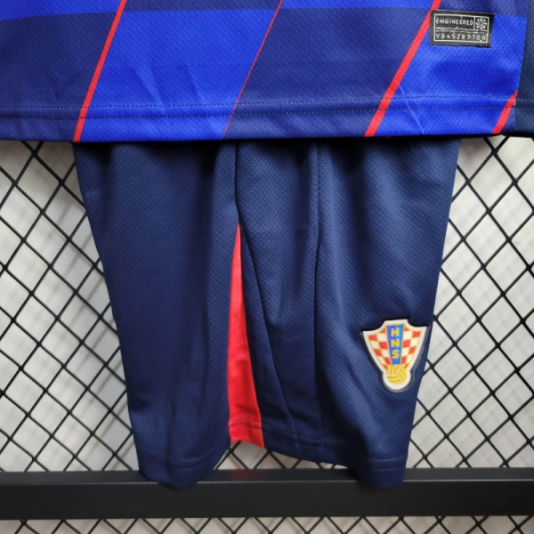 2024 Croatia National Team Away Football Shirt 1:1 Thai Quality Kids Size