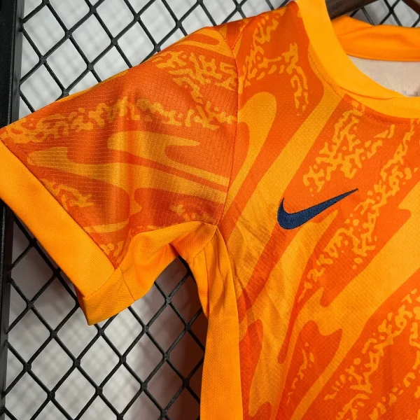 2024 England Goalkeeper Football Shirt 1:1 Thai Quality Kids Size