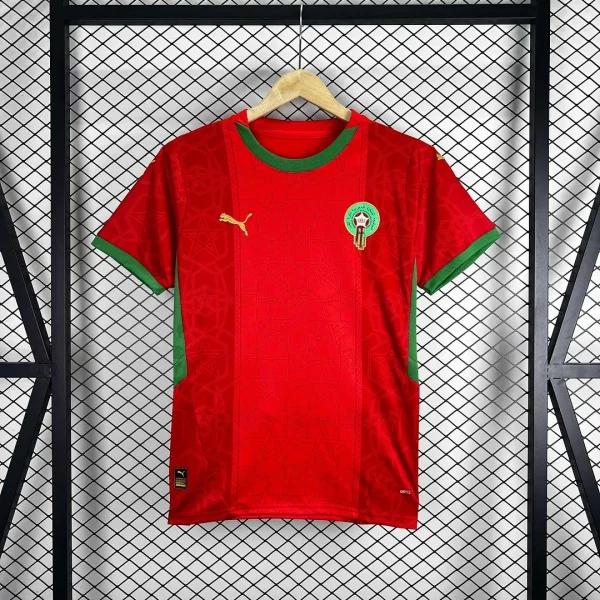2025 Morocco National Team Home Football Shirt 1:1 Thai Quality