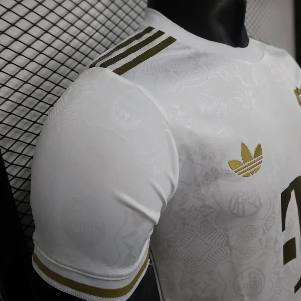 2025/2026 Player Version Bayern Munich 125th Anniversary Edition White Football Shirt 1:1 Thai Quality