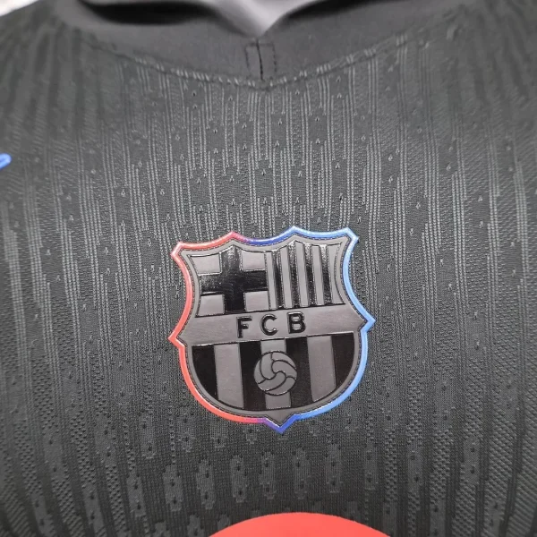 2024/2025 Player Version Long Sleeve Barcelona Away Football Shirt 1:1 Thai Quality