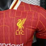 2024/2025 Player Version Liverpool Home Soccer Jersey 1:1 Thai Quality
