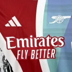 2024/2025 Arsenal Pre-Match Training Suit Football Shirt 1:1 Thai Quality