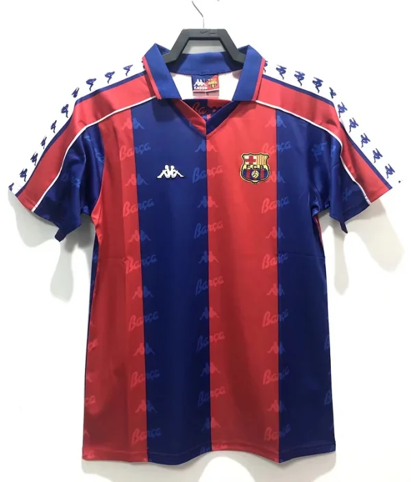 612548f7fd5ae1328228becc04d367a2_1080x.webp 1992/1995 Retro Barcelona Home Football Shirt