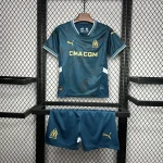 2024/2025 Olympique de Marseille Away Football Shirt 1:1 Thai Quality Kids Size