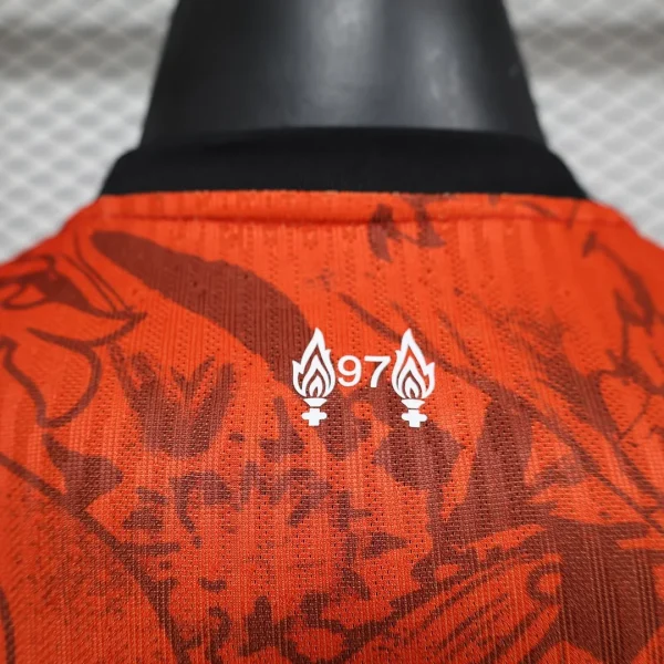 2024/2025 Player Version Liverpool Special Edition Orange Soccer Jersey 1:1 Thai Quality
