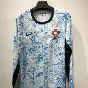 2024 Long Sleeve Portugal Away Football Shirt 1:1 Thai Quality